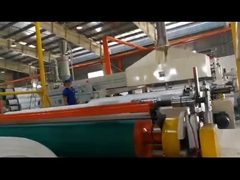 machine de laminage par extrusion de feutre